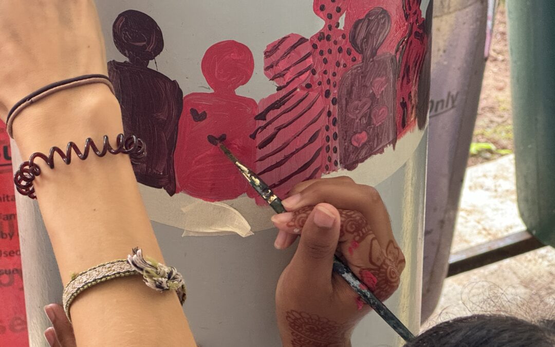 Students collaborate, build, plant, and create on UWC Day