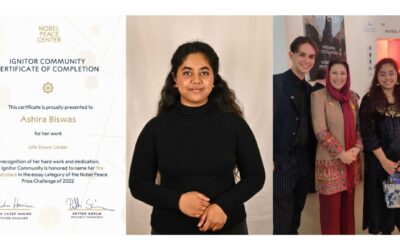 Ashira Biswas – Nobel Peace Prize Challenge 2022